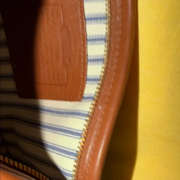 Coach vintage Saddle Brown Leather Zip Pouch Wallet very supple leather - Picture 8 of 16